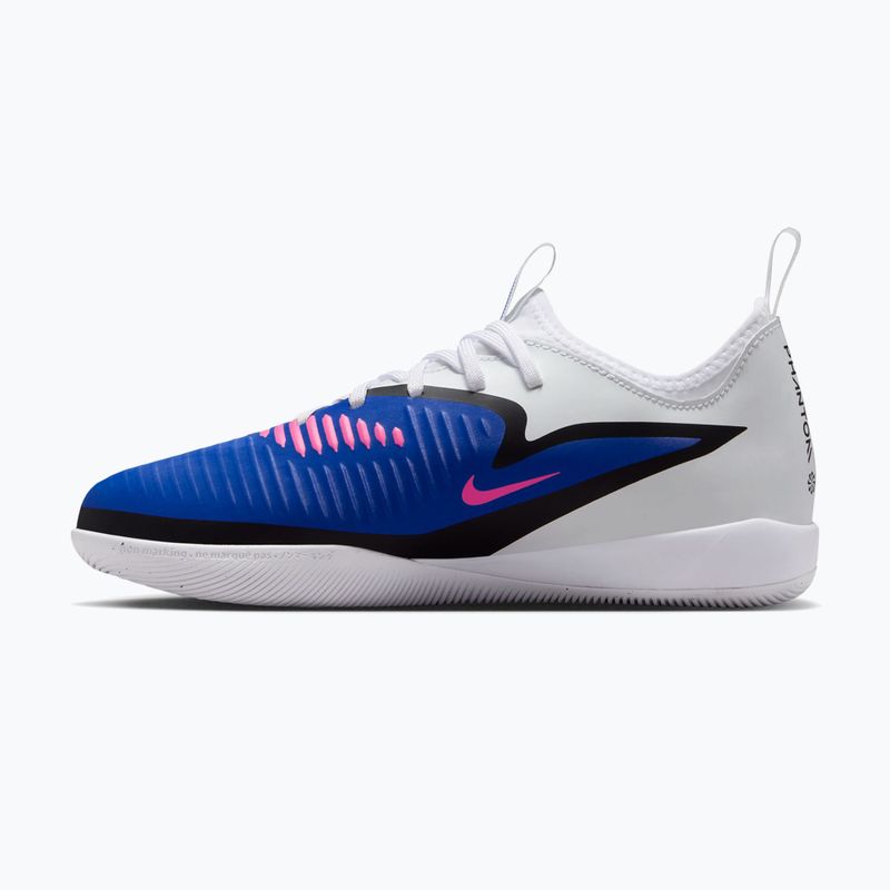 Детски футболни обувки Nike Jr. Phantom 6 Low Academy IN racer blue/white/pink blast 2