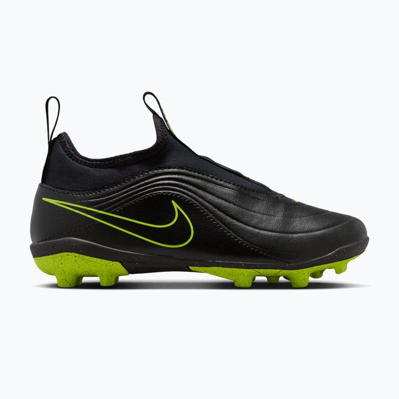 Детски футболни обувки Nike Tiempo Maestro Flex Jr FG/MG PS black/volt/black