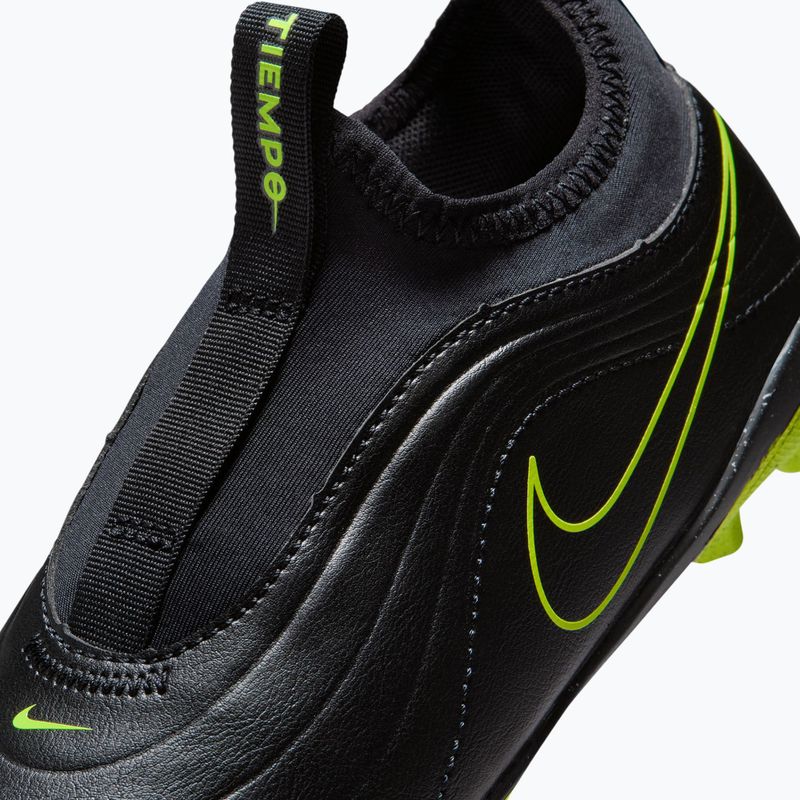 Детски футболни обувки Nike Tiempo Maestro Flex Jr FG/MG PS black/volt/black 4