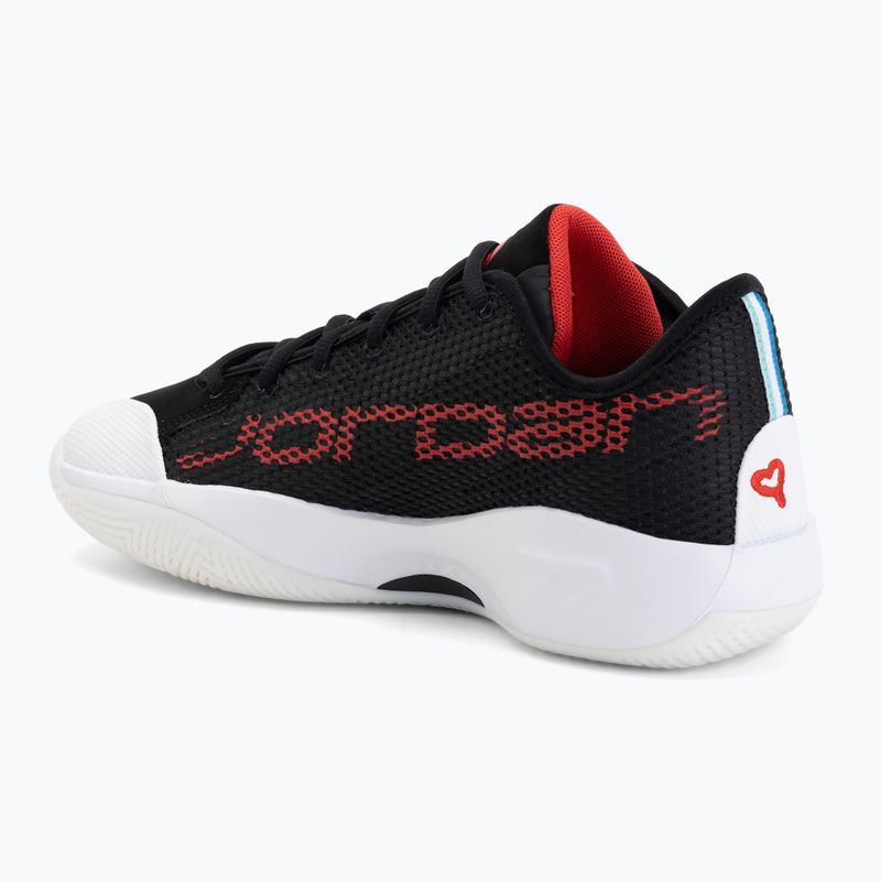 Мъжки баскетболни обувки Nike Jordan Luka 77 black/white/university red 3