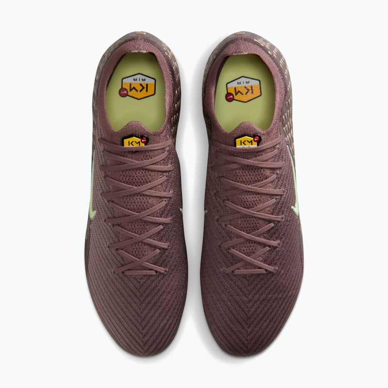 Мъжки футболни обувки Nike Mercurial Vapor 16 Elite Kylian Mbappe FG Plum Eclipse/Metallic Silver 5