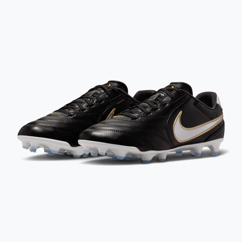 Мъжки футболни обувки Nike Tiempo Ligera Pro FG black/white 10