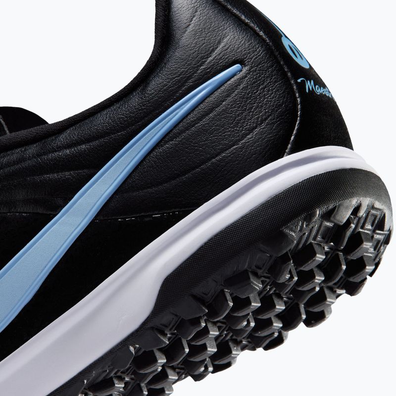 Детски футболни обувки Nike Tiempo Maestro Academy Jr TF black/ice blue 9