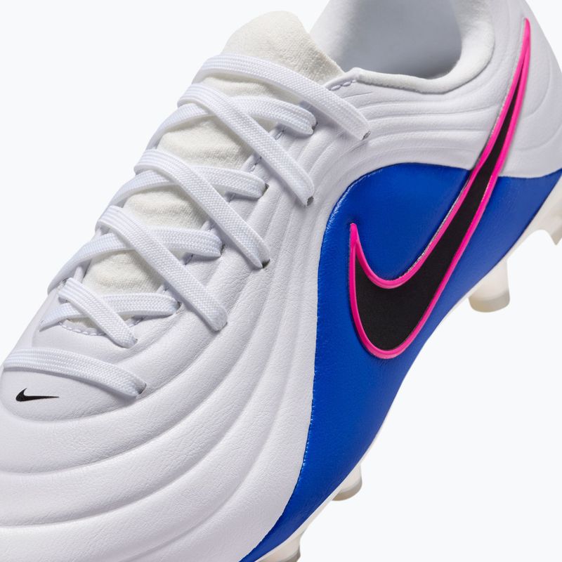 Детски футболни обувки Nike Tiempo Maestro Academy Jr FG/MG white/racer blue/pink blast/black 8