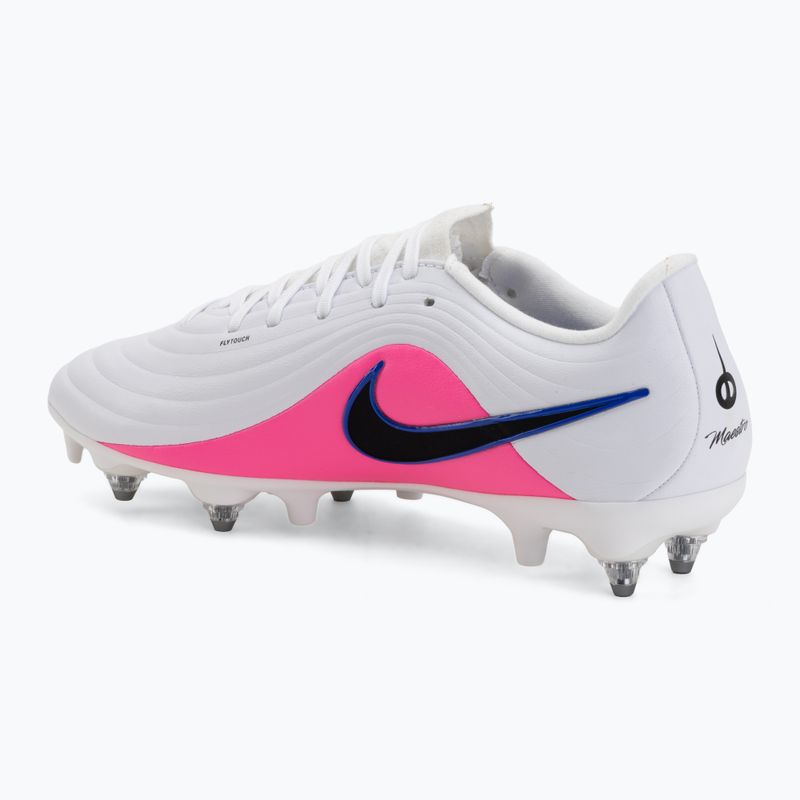 Мъжки футболни обувки Nike Tiempo Maestro Acad SG-Pro AC white/racer blue/pink blast/black 3