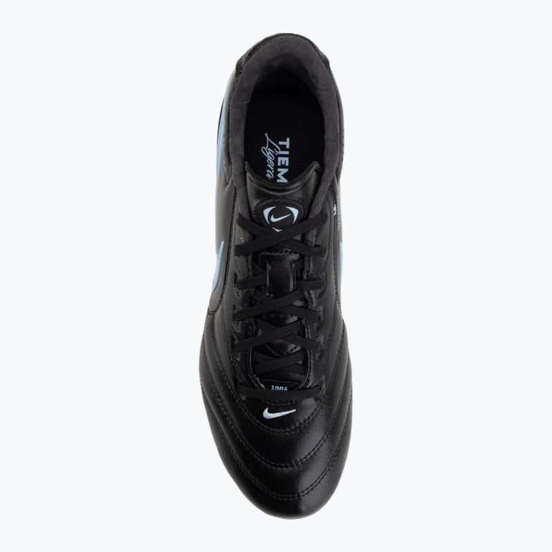 Мъжки футболни обувки Nike Tiempo Ligera Pro FG black/ice blue/obsidian 5