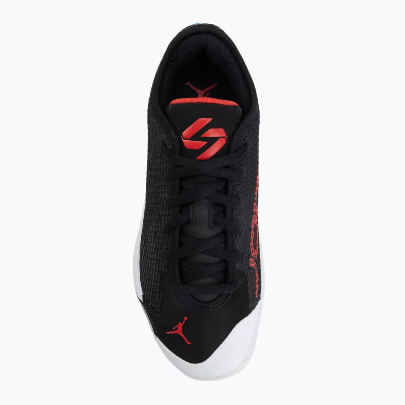 Детски баскетболни обувки Nike Jordan Luka 77 GS Jr black/white/university red 5