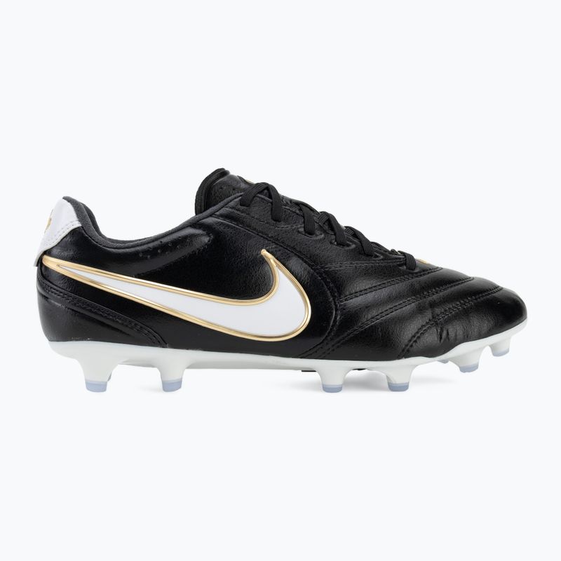 Мъжки футболни обувки Nike Tiempo Ligera Pro FG black/white 2