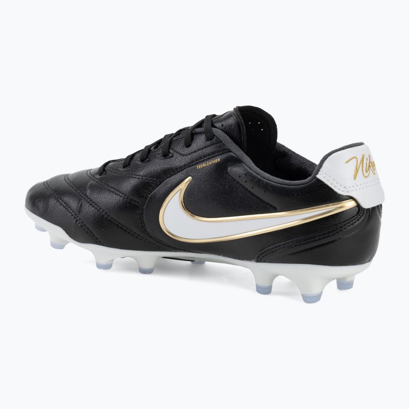 Мъжки футболни обувки Nike Tiempo Ligera Pro FG black/white 3