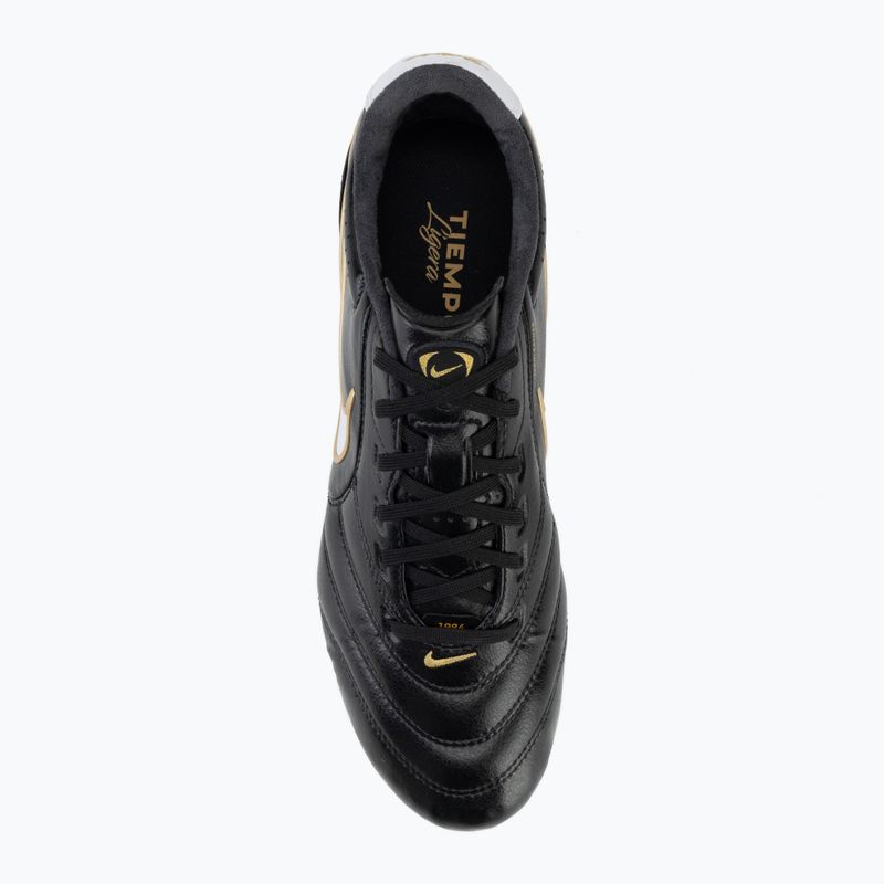 Мъжки футболни обувки Nike Tiempo Ligera Pro FG black/white 5