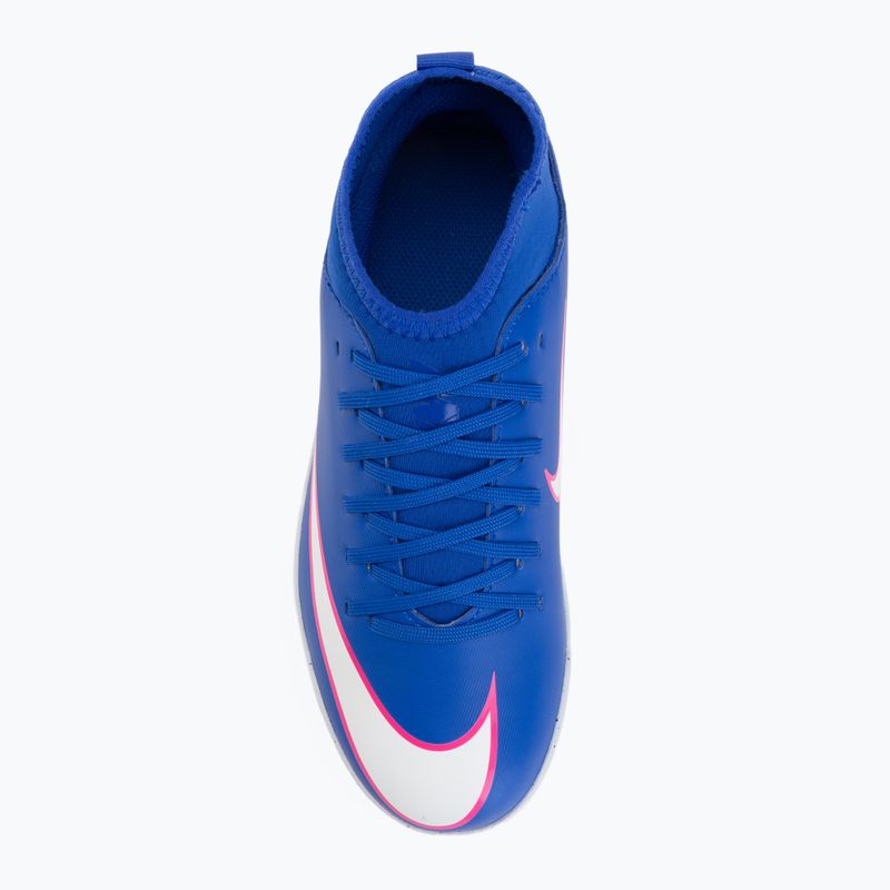 Детски футболни обувки Nike Mercurial Superfly 10 Club TF racer blue/white 5