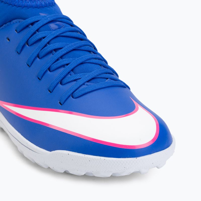 Детски футболни обувки Nike Mercurial Superfly 10 Club TF racer blue/white 7