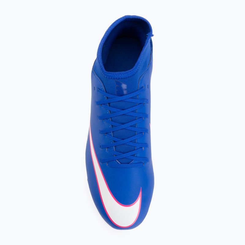 Мъжки футболни обувки Nike Mercurial Superfly 10 Club TF racers blue/white 5
