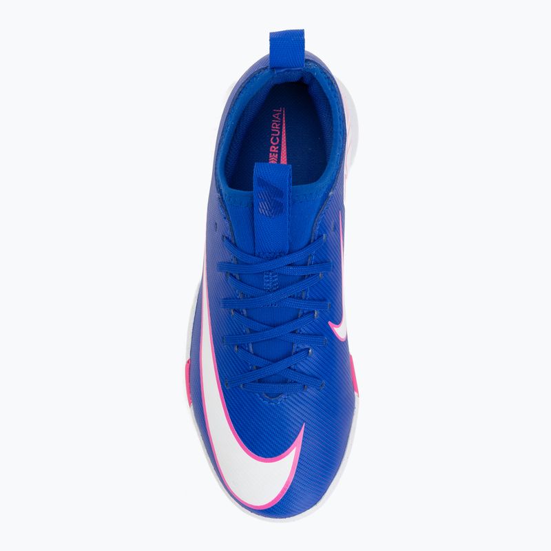 Детски футболни обувки Nike Mercurial Vapor 16 Academy IC racer blue/white 5
