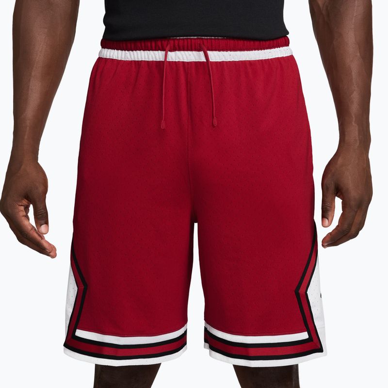 Мъжки баскетболни шорти Jordan Sport Dri-FIT 9" Diamond gym red/white/gym red