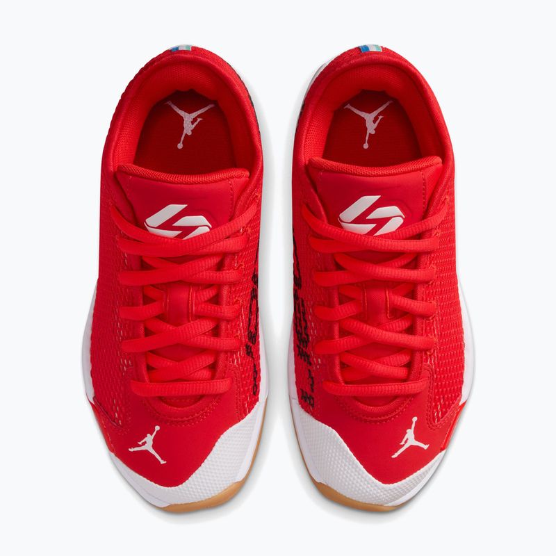 Детски обувки за баскетбол  Jordan Gap 77 GS Jr chile red/gum light brown/white 11
