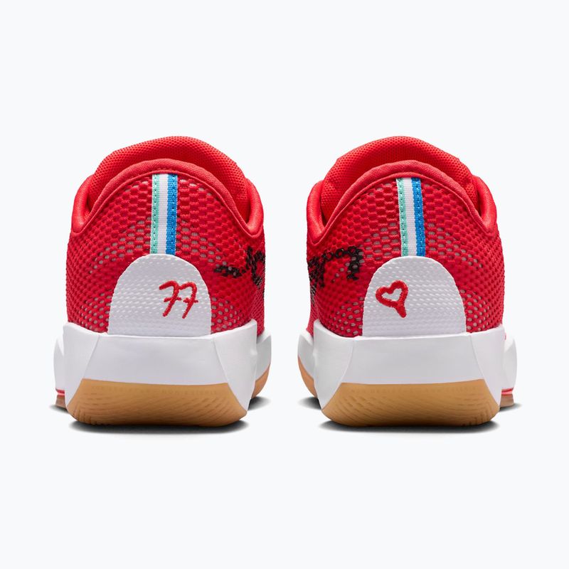 Детски баскетболни обувки Nike Jordan Luka 77 GS Jr chile red/gum light brown/white 12