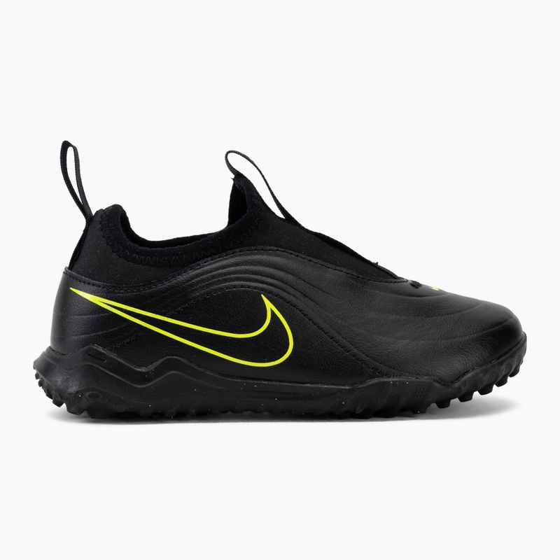Детски футболни обувки Nike Tiempo Maestro Flex Jr TF PS black/volt/black 2