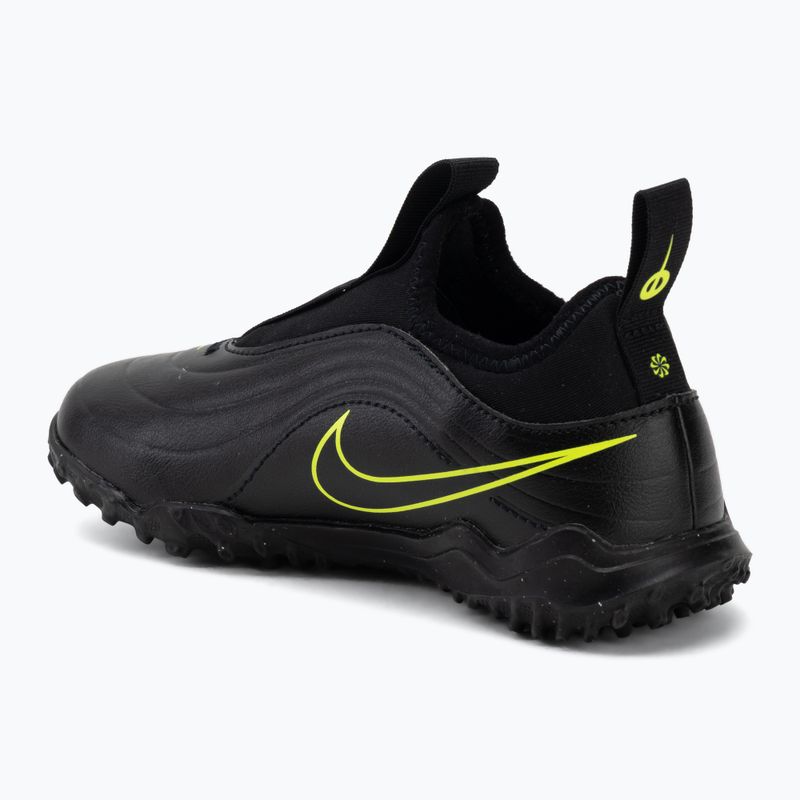Детски футболни обувки Nike Tiempo Maestro Flex Jr TF PS black/volt/black 3