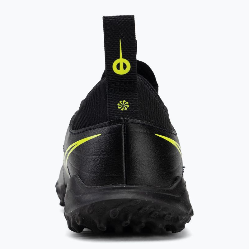 Детски футболни обувки Nike Tiempo Maestro Flex Jr TF PS black/volt/black 6