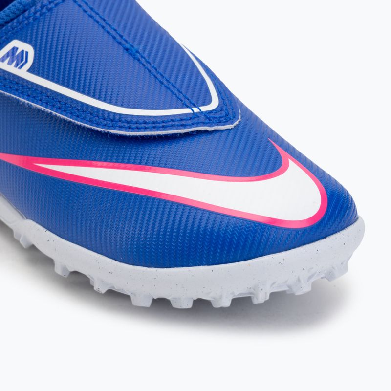 Детски футболни обувки Nike Mercurial Vapor 16 Club TF racer blue/white 7
