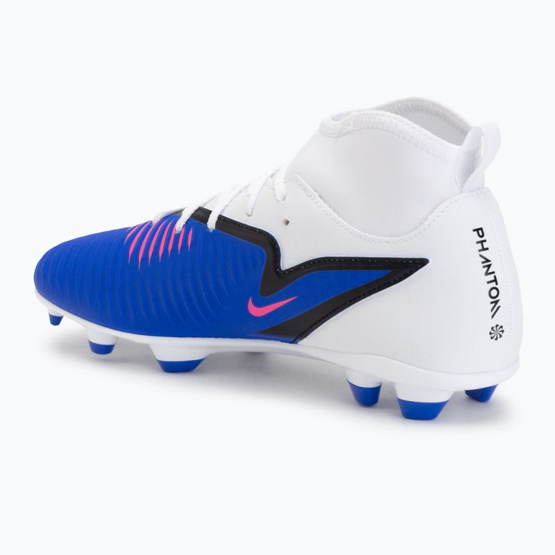 Мъжки футболни обувки Nike Phantom 6 High Club FG/MG racer blue/white/pink blast 3