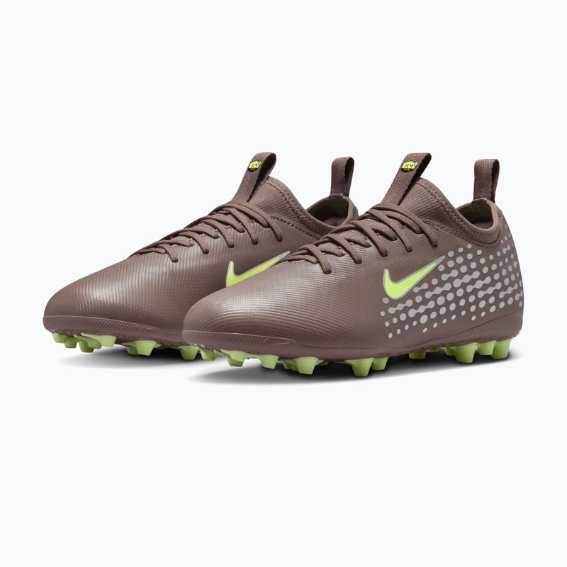 Детски футболни обувки Nike Zoom Vapor 16 Academy Kylian Mbappe Jr AG plum eclipse/metallic silver 3
