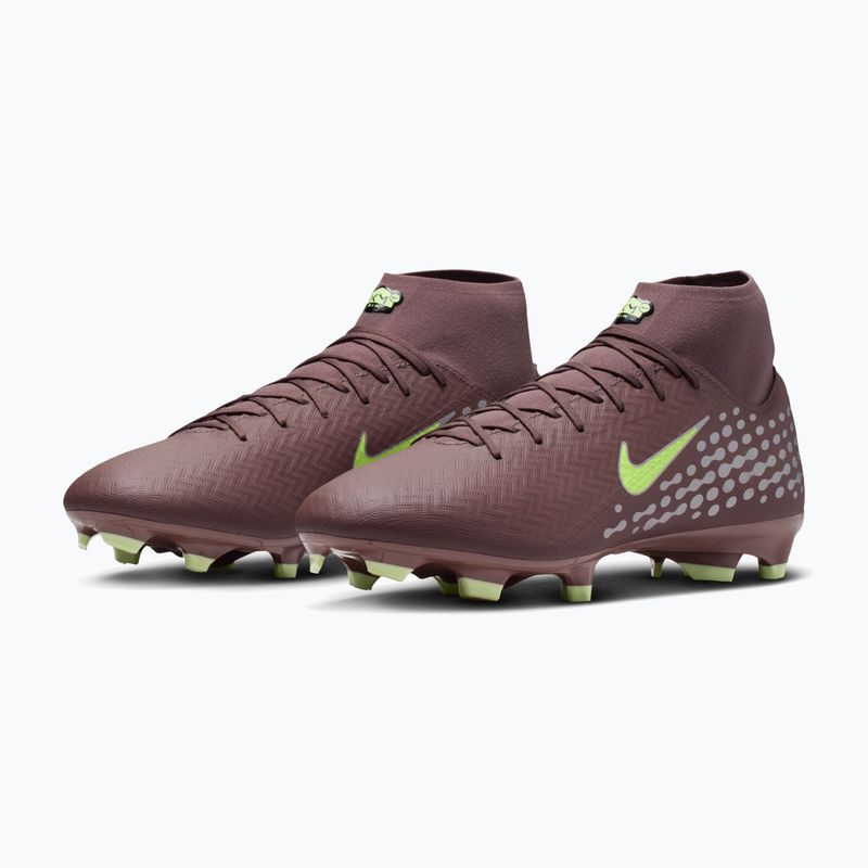 Мъжки футболни обувки Nike Mercurial Superfly 10 Academy Kylian Mbappe FG/MG plum eclipse/metallic silver 3