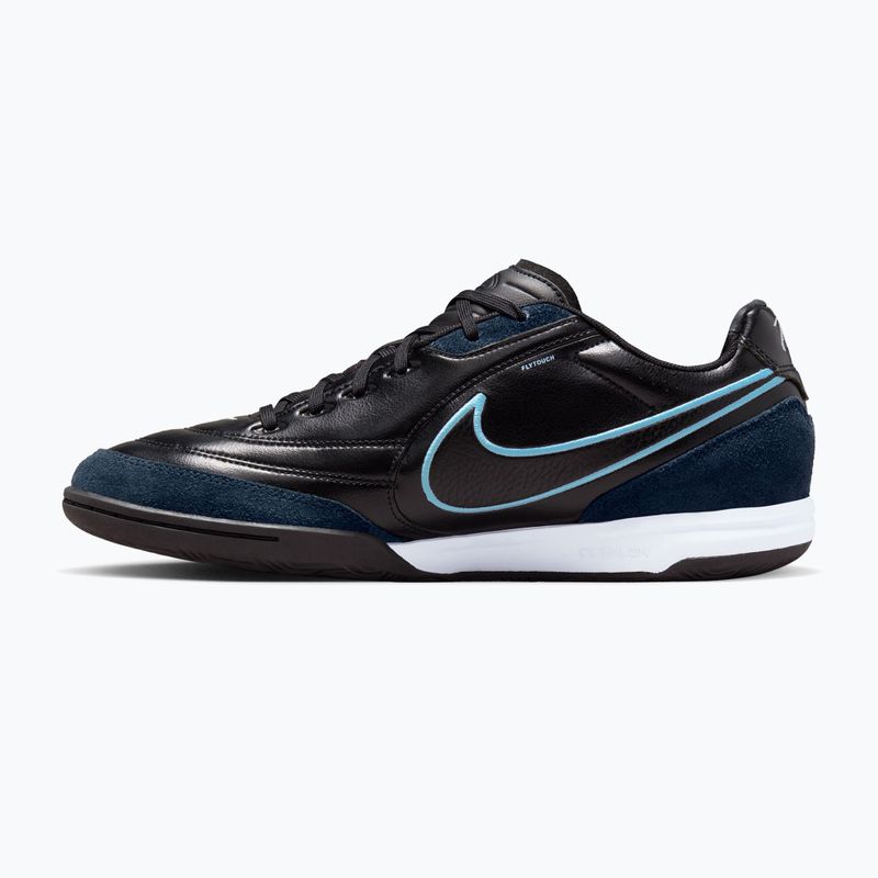 Мъжки футболни обувки Nike Streetgato black/ice blue/obsidian 2
