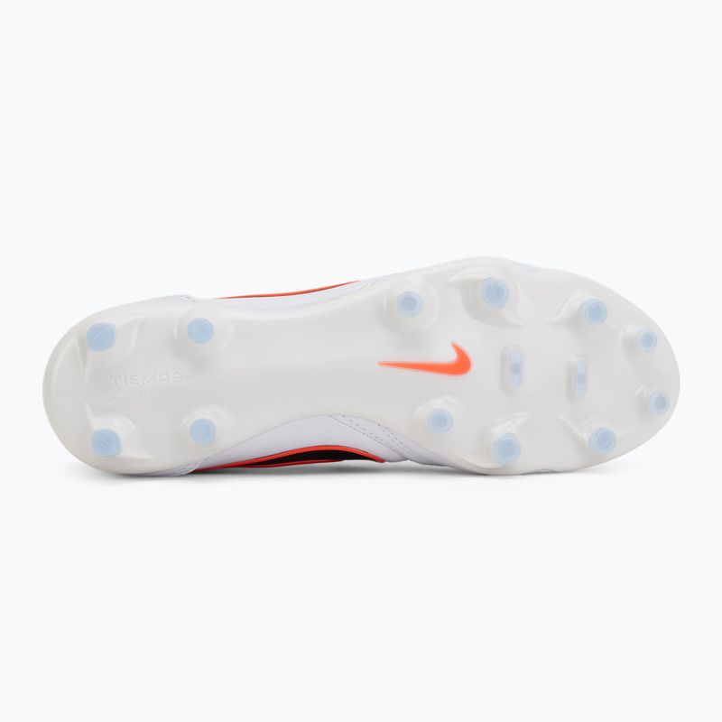 Мъжки футболни обувки Nike Tiempo Ligera Pro FG white/bright crimson/black 4