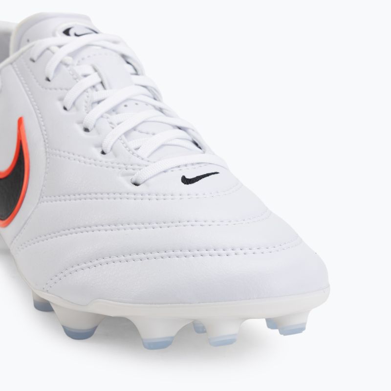 Мъжки футболни обувки Nike Tiempo Ligera Pro FG white/bright crimson/black 7