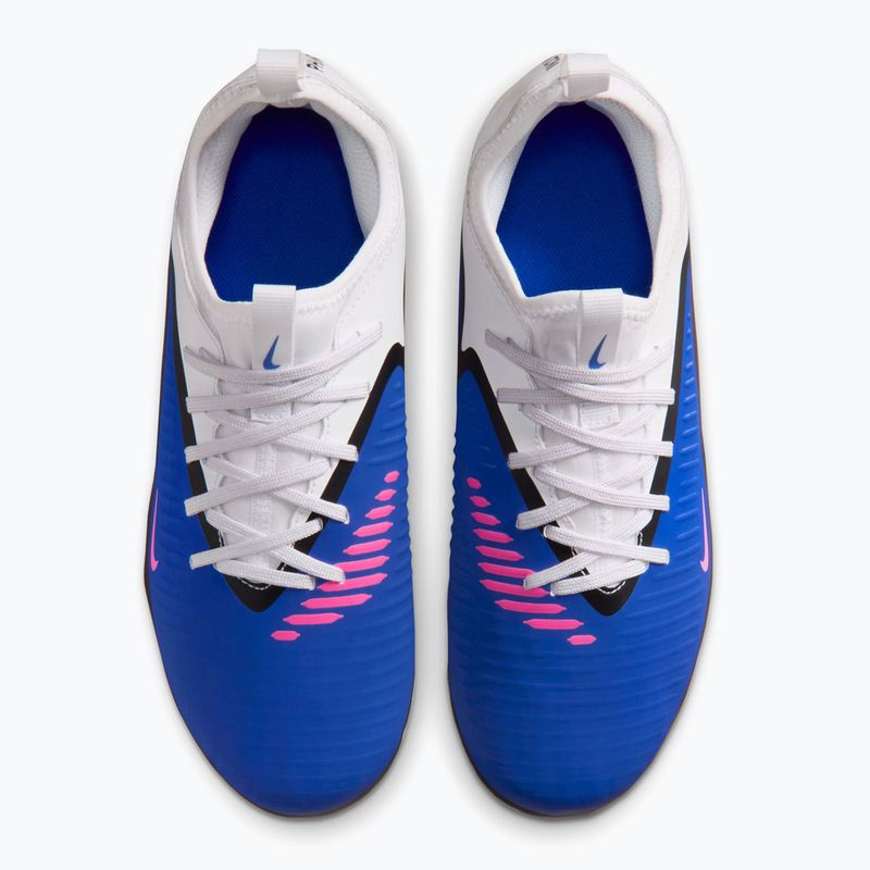 Детски футболни обувки Nike Phantom 6 Low Academy FG/MG Jr racer blue/white/pink blast 8