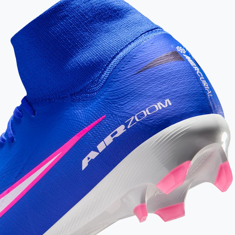 Мъжки футболни обувки Nike Mercurial Superfly 10 Pro FG race blue/white 10