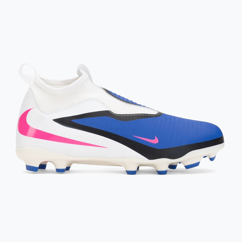 Детски футболни обувки Nike Jr. Phantom 6 High Academy FG/MG racer blue/white/pink blast 2