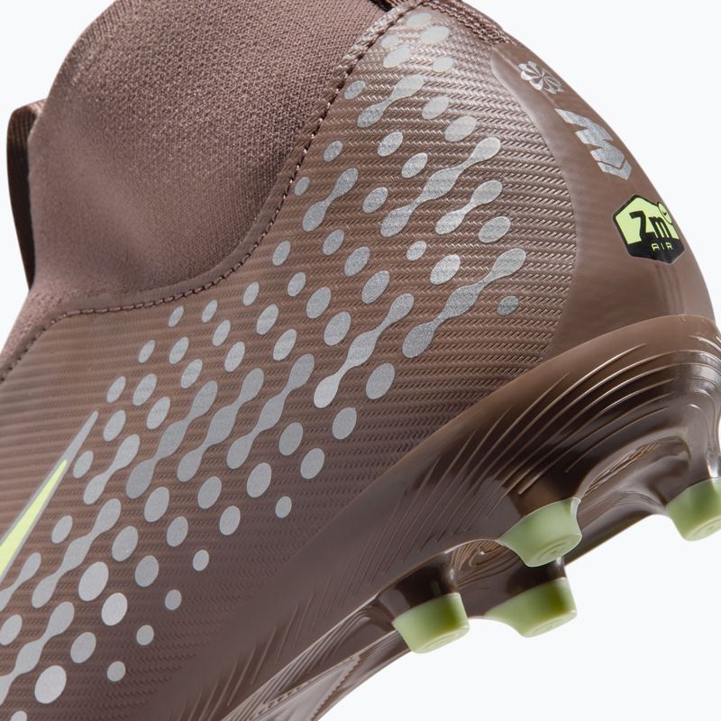 Детски футболни обувки Nike Mercurial Superfly 10 Academy „Kylian Mbappé“ Jr FG plum eclipse/metallic silver 8