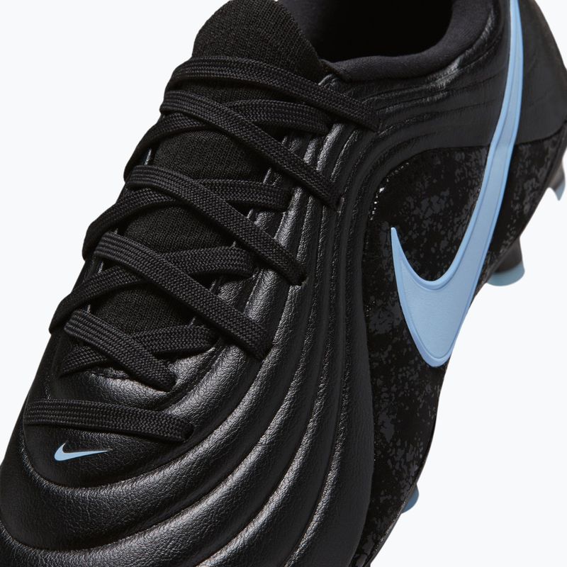 Детски футболни обувки Nike Tiempo Maestro Academy Jr FG/MG black/ice blue 9