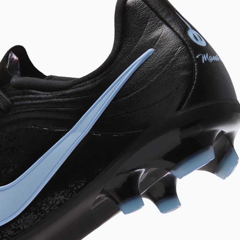 Детски футболни обувки Nike Tiempo Maestro Academy Jr FG/MG black/ice blue 10