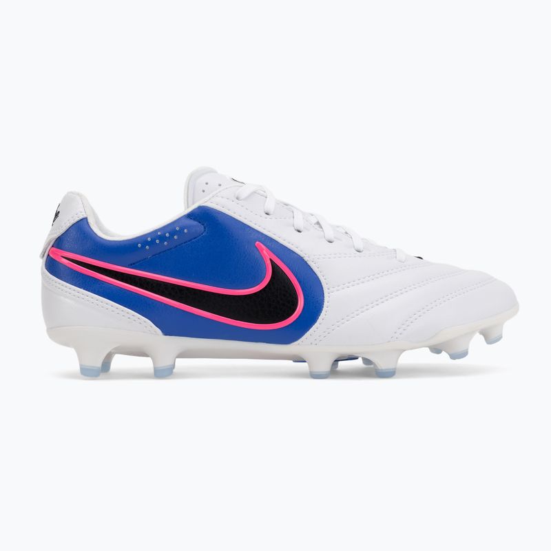 Мъжки футболни обувки Nike Tiempo Ligera Pro FG white/racer blue/pink blast/black 2