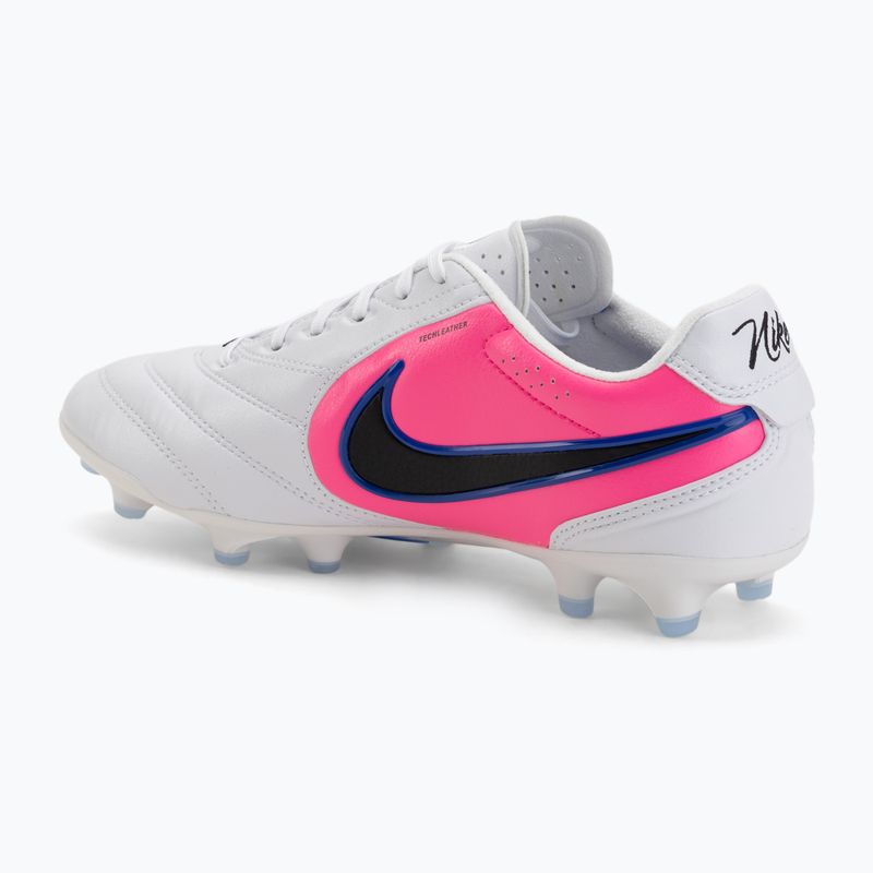 Мъжки футболни обувки Nike Tiempo Ligera Pro FG white/racer blue/pink blast/black 3