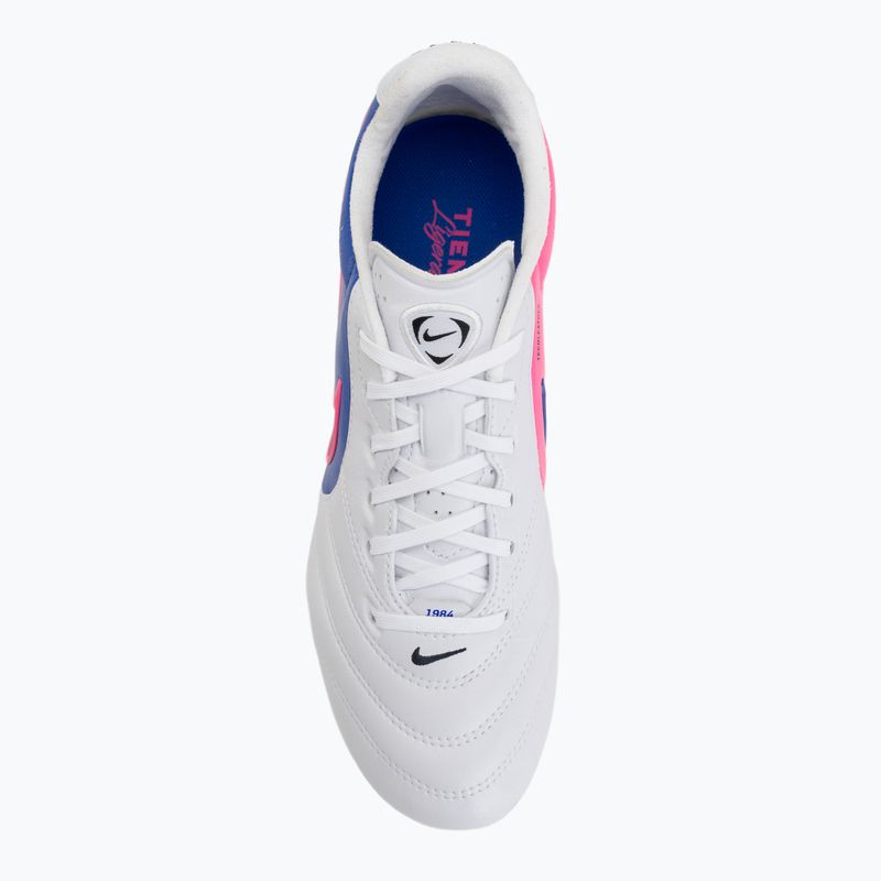 Мъжки футболни обувки Nike Tiempo Ligera Pro FG white/racer blue/pink blast/black 5