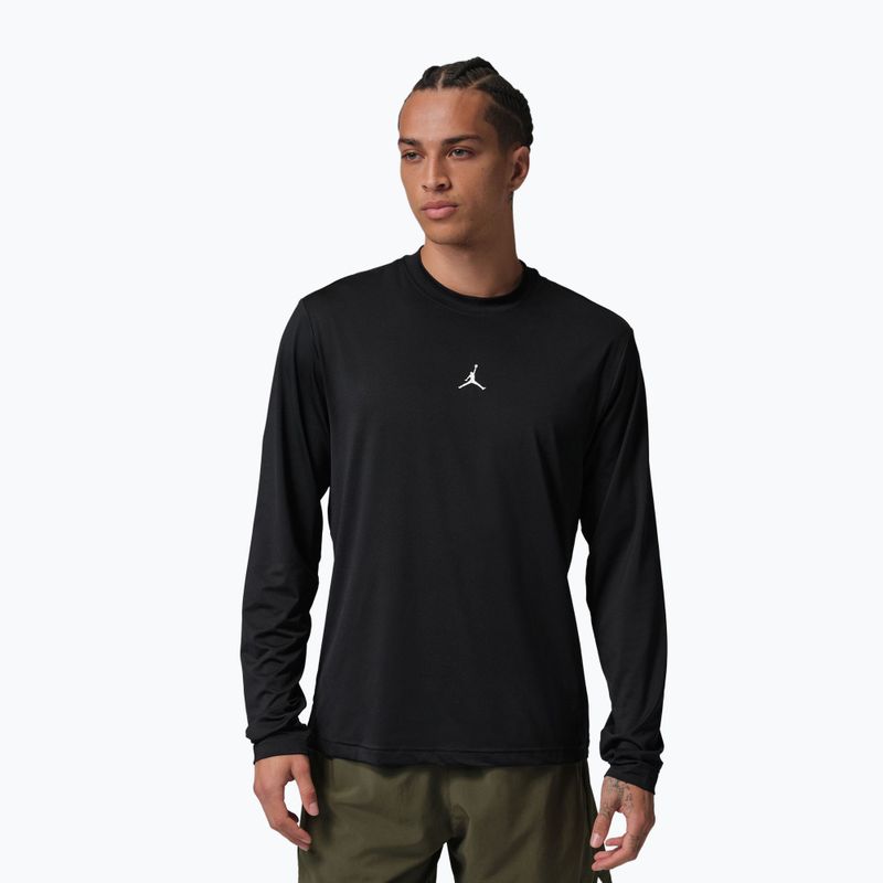 Мъжка блуза с дълъг ръкав Jordan Sport Essentials Dri-Fit black