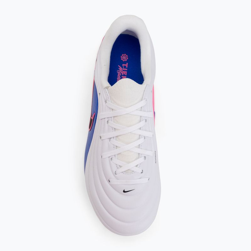Детски футболни обувки Nike Tiempo Maestro Academy Jr FG/MG white/racer blue/pink blast/black 5