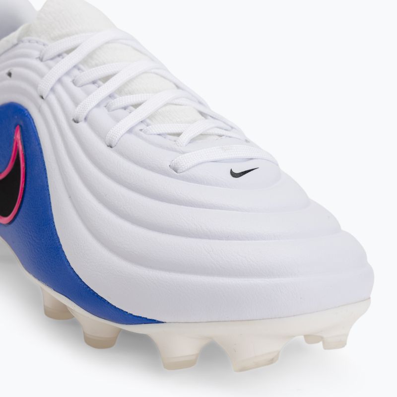 Детски футболни обувки Nike Tiempo Maestro Academy Jr FG/MG white/racer blue/pink blast/black 7