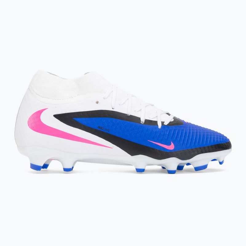Мъжки футболни обувки Nike Phantom 6 High Academy FG/MG racer blue/white/pink blast 2