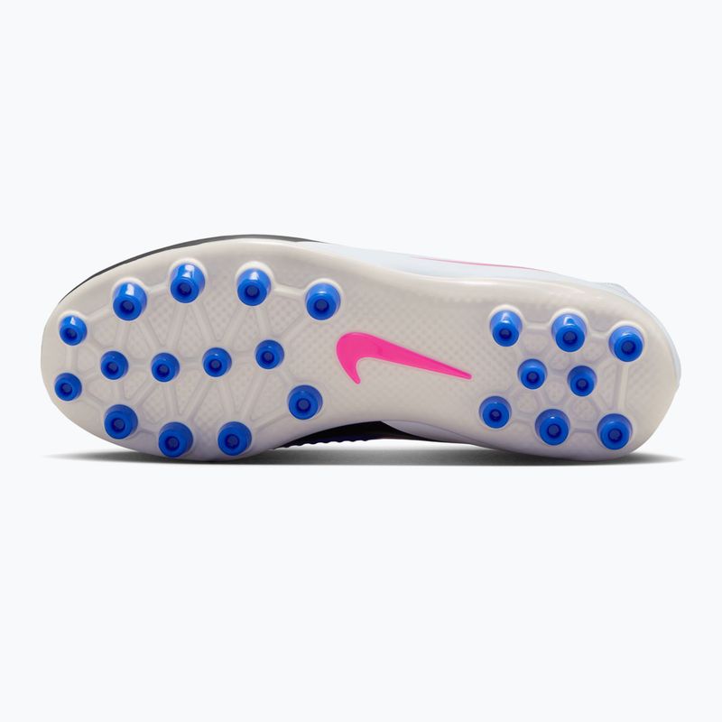 Детски футболни обувки Nike Jr. Phantom 6 High Academy FG/MG racer blue/white/pink blast 12