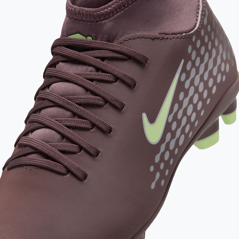 Детски футболни обувки Nike Mercurial Superfly 10 Club „Kylian Mbappé“ Jr FG/MG plum eclipse/metallic silver 7