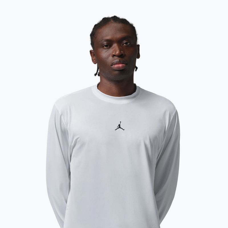 Мъжка блуза с дълъг ръкав Jordan Sport Essentials Dri-Fit white 3