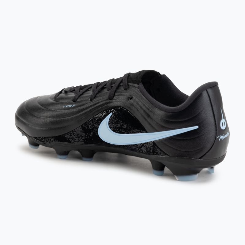 Детски футболни обувки Nike Tiempo Maestro Academy Jr FG/MG black/ice blue 3