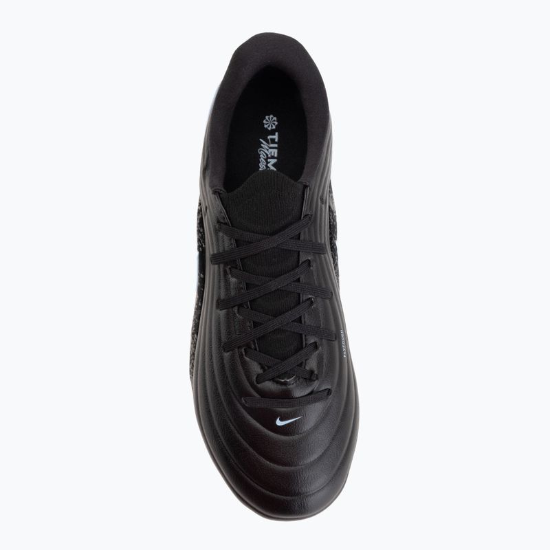 Детски футболни обувки Nike Tiempo Maestro Academy Jr FG/MG black/ice blue 5