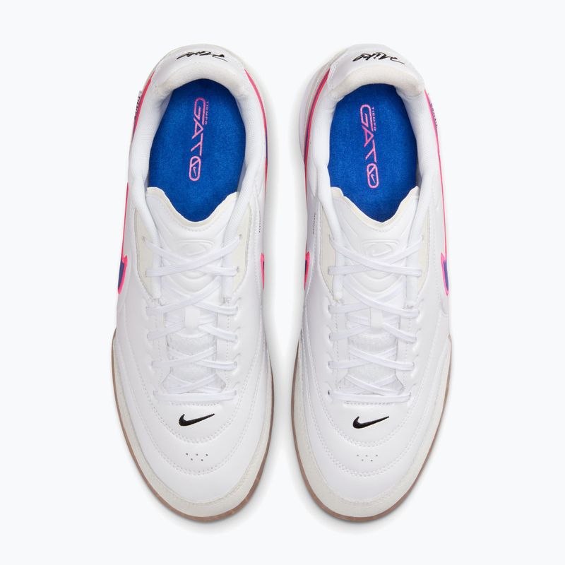 Мъжки футболни обувки Nike Streetgato white/pink blast/racer blue 5